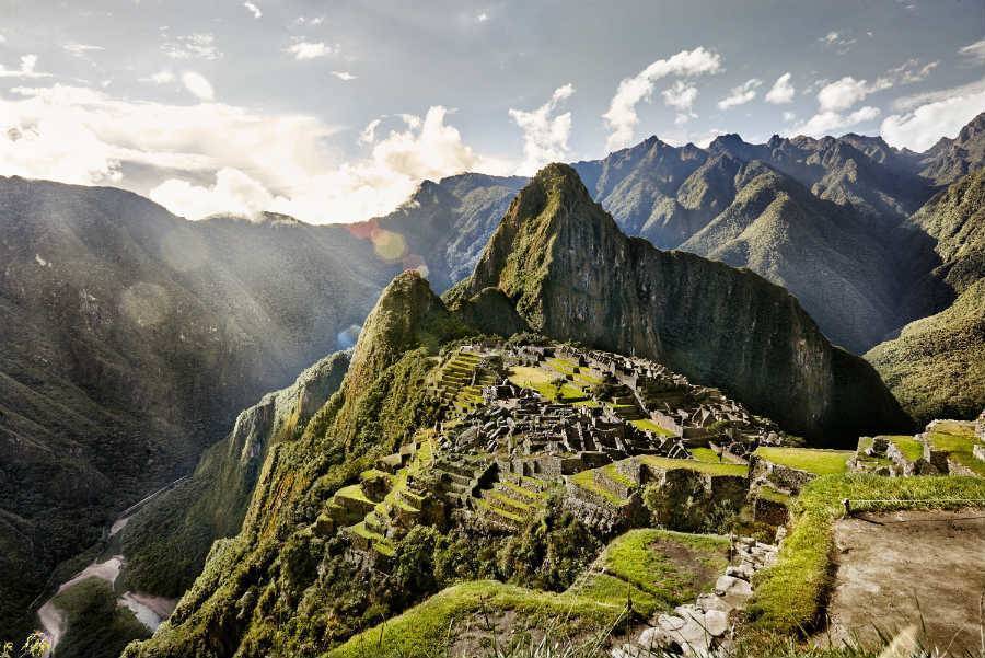 View of Machu Picchu