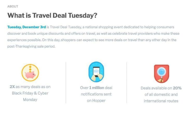 Forget Black Friday, Create A Travel Deal Tuesday Campaign - Checkfront